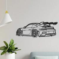 Decorazione muro porshe