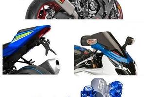 SUZUKI GSX R 1000 accessori pedane frizione freni