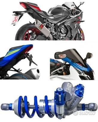 SUZUKI GSX R 1000 accessori pedane frizione freni
