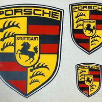 3 Adesivi originali Porsche