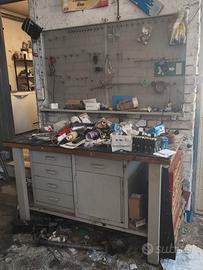 Banco lavoro officina/garage robusto in metallo