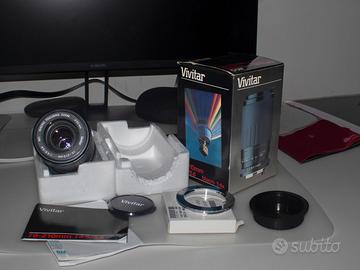 Vivitar 70-210 f/4.5-5.6 macro + converter Canon