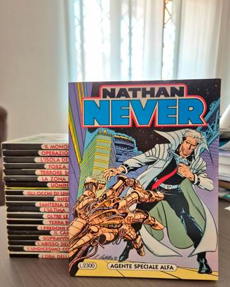 Nathan Never prima edizione numeri 1-20