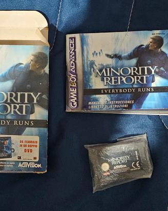 Minority Report ITA boxato  Game Boy Advance 