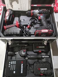 Set trapano a percussione parkside 