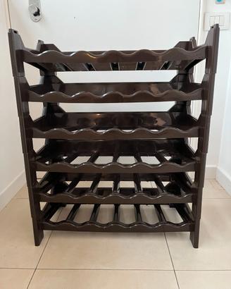 Scaffale cantinetta componibile 36 bottiglie