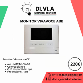 MONITOR VIVAVOCE ABB