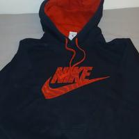 felpa nike rosso nera
