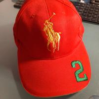 Cappello Polo Ralph Lauren Big Pony 2 Rosso