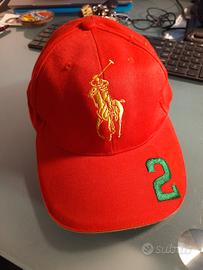 Cappello Polo Ralph Lauren Big Pony 2 Rosso