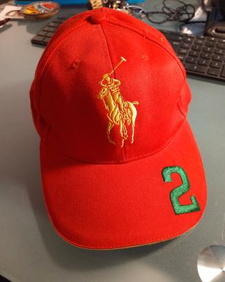 Cappello Polo Ralph Lauren Big Pony 2 Rosso