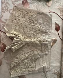 pantaloncino di jeans