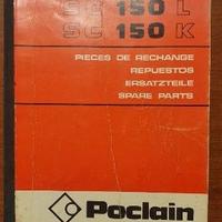 POCLAIN 150 120 115 catalogo ricambi 
