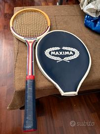 Racchetta Tennis Vintage legno MAXIMA FINALIST