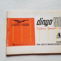 Moto Guzzi Dingo 50 4V GT Cross SS '71 manuale uso