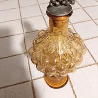 BOTTIGLIA DECANTER GOFFRATO UVA AMBRA