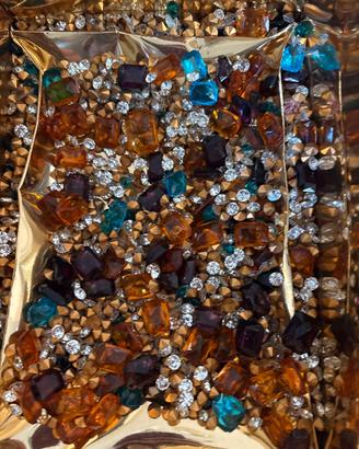 Perline tipo Swarovski e pietre x decorare