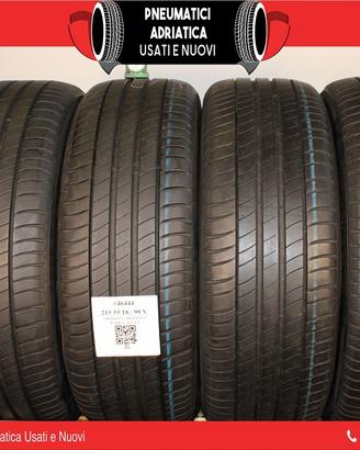 4 Gomme 215 55 R 18 Michelin al 82% SPED GRATIS