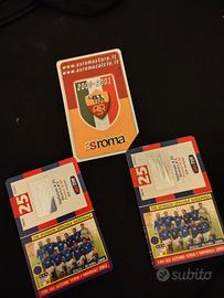 3 schede telefoniche Roma scudetto e Nazionale '02