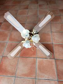 Ventilatore da soffitto con luci ontegrate