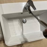 Vaschetta lavatoio in ceramica 50 x 60