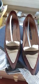 Decolletè camoscio Fratelli Rossetti taglia 37,5