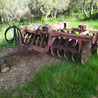 Erpice frangizolle 24 dischi trainato