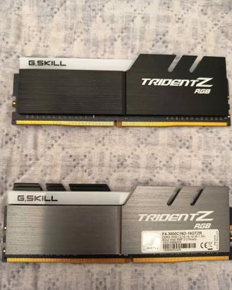 RAM Trident RGB Z 8-16GB (F4-3000C16D-16GTZR)