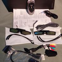 occhiali 3d telecomando e accessori Samsung Tv