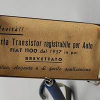 Porta transistor per Fiat 1100 anni 50