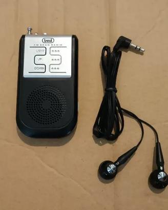 Trevi Radio FM portatile (mai usata) + auricolari