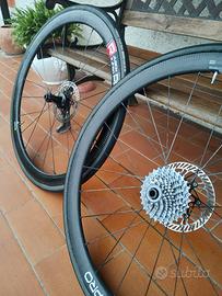 RUOTE RACE ON 35 MM CARBONIO 