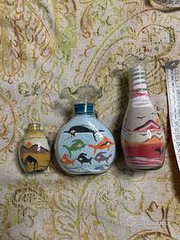 Vasetti vetro e sabbia