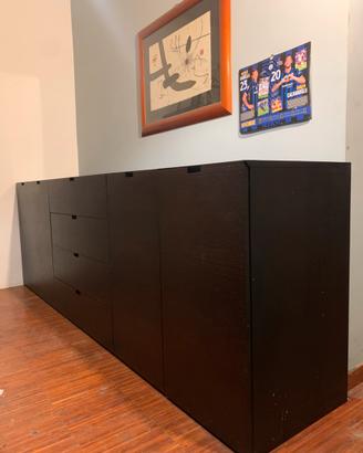 Mobile in wenge marrone