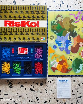 VECCHIO GIOCO IN SCATOLA RISIKO ANNI '80 EG