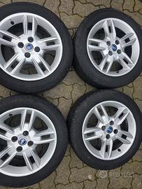 4 cerchi in lega fiat 185.55.15  quattro stagione 