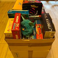 Box Giochi vari (società, educativi, puzzle).