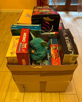 Box Giochi vari (società, educativi, puzzle).