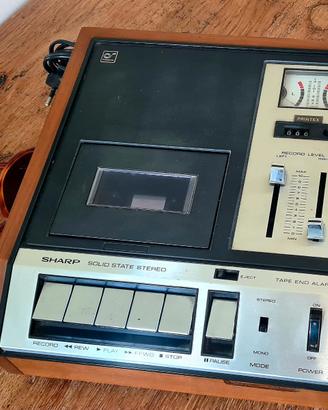 TAPE DECK SHARP RD-423D DEL 1972