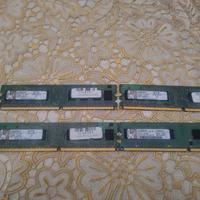 Lotto RAM Kingston DDR3 4x1GB PC fisso funzionanti