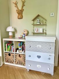 Fasciatoio Foppapedretti "Lovely" con Bagnetto