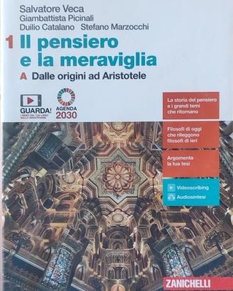 Libro Filosofia Il pensiero e la meraviglia 