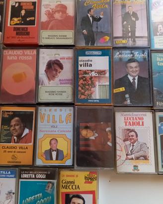 cassette audio Cantanti Italiani 