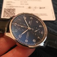 IWC Portoghese 371609 orologio originale Nuovo