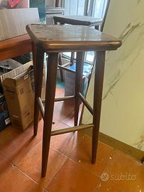 Sgabelli in legno