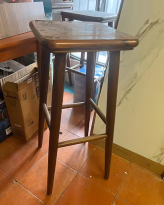 Sgabelli in legno