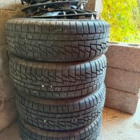 Cerchi piu gomme invernali citroen c3