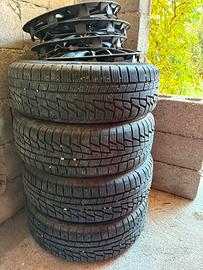 Cerchi piu gomme invernali citroen c3