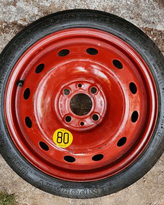 Ruotino di scorta 105/70 R14 84m