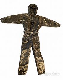 Tuta da sci ski post card